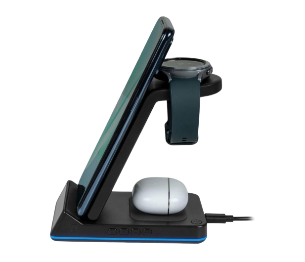 THOMSON Stacja ładująca Galaxy 3w1 Budzik CL750IS - 1350713 - zdjęcie 2